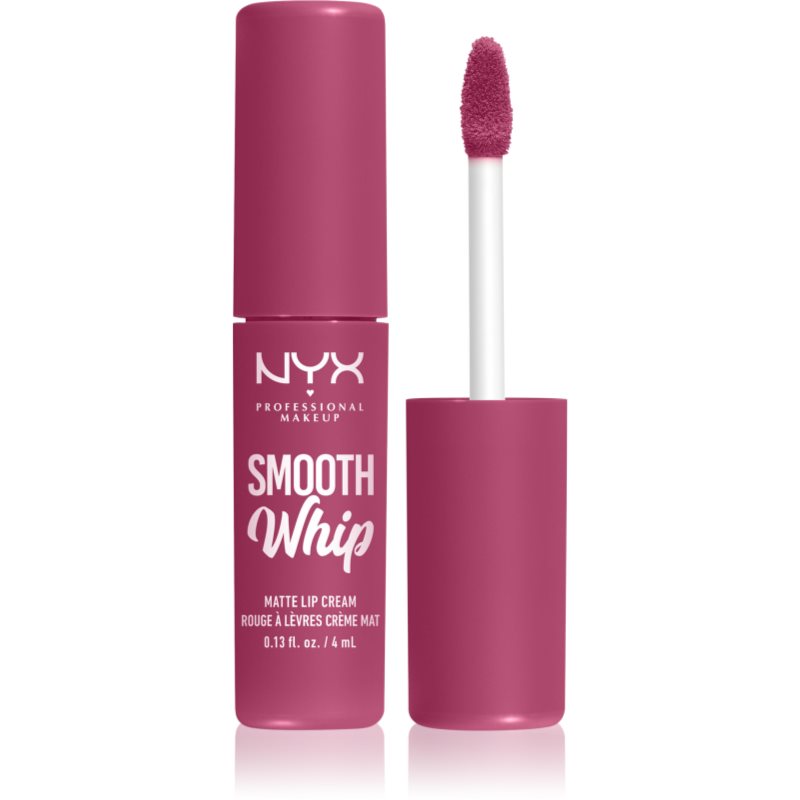 NYX Professional Makeup Smooth Whip Matte Lip Cream bársonyos rúzs kisimító hatással árnyalat 18 Onesie Funsie 4 ml-Ár