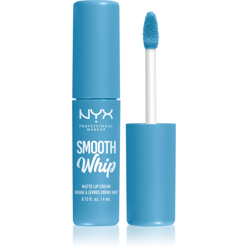 NYX Professional Makeup Smooth Whip Matte Lip Cream bársonyos rúzs kisimító hatással árnyalat 21 Blankie 4 ml-Ár