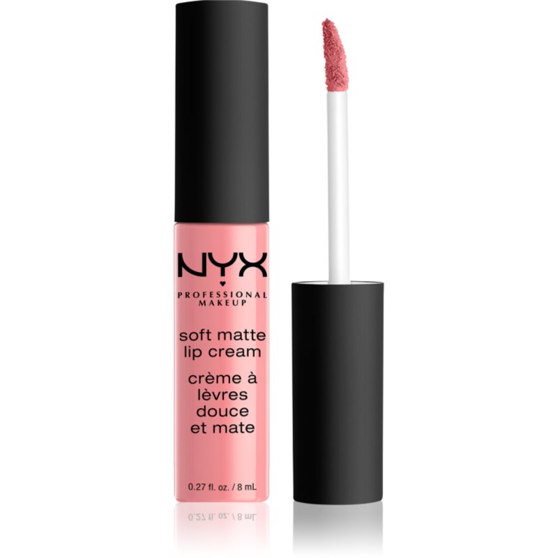 NYX Professional Makeup Soft Matte Lip Cream matt folyékony állagú ajakrúzs árnyalat 06 Istanbul 8 ml-Eredeti