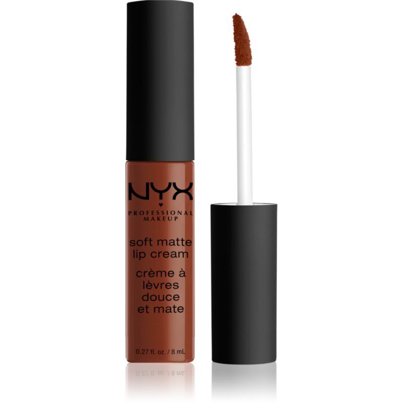 NYX Professional Makeup Soft Matte Lip Cream matt folyékony állagú ajakrúzs árnyalat 23 Berlin 8 ml-Eredeti
