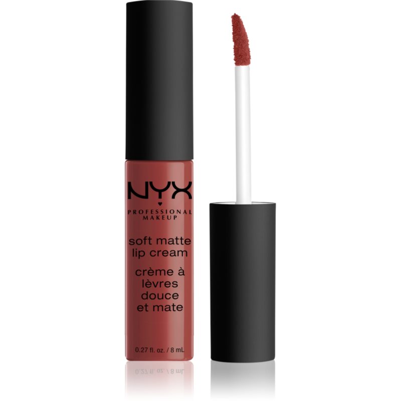 NYX Professional Makeup Soft Matte Lip Cream matt folyékony állagú ajakrúzs árnyalat 32 Rome 8 ml-Eredeti