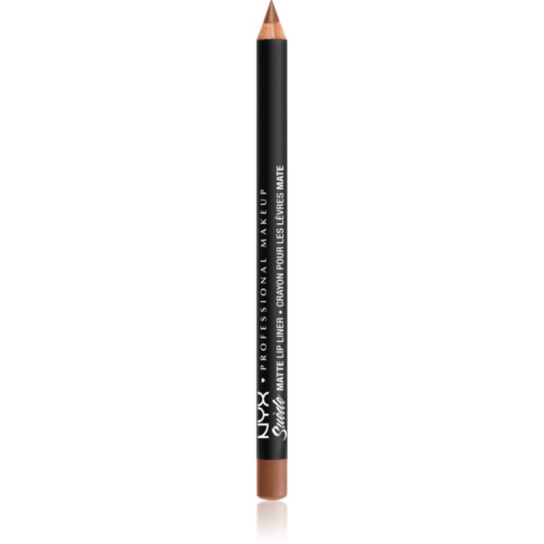 NYX Professional Makeup Suede Matte  Lip Liner Matt ajakceruza árnyalat 04 Soft-Spoken 1 g-Eredeti