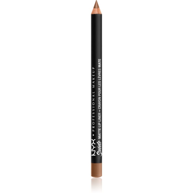 NYX Professional Makeup Suede Matte Lip Liner Matt ajakceruza árnyalat 07 Sandstorm 1 g-Eredeti