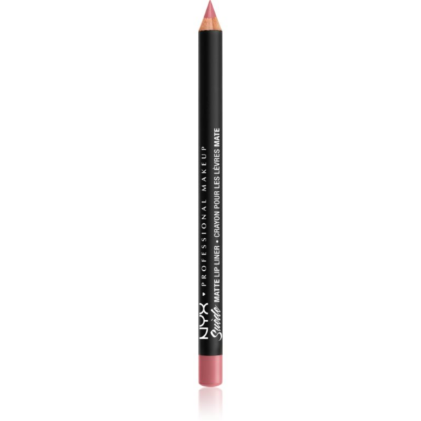 NYX Professional Makeup Suede Matte  Lip Liner Matt ajakceruza árnyalat 09 Tea & Cookies 1 g-Eredeti