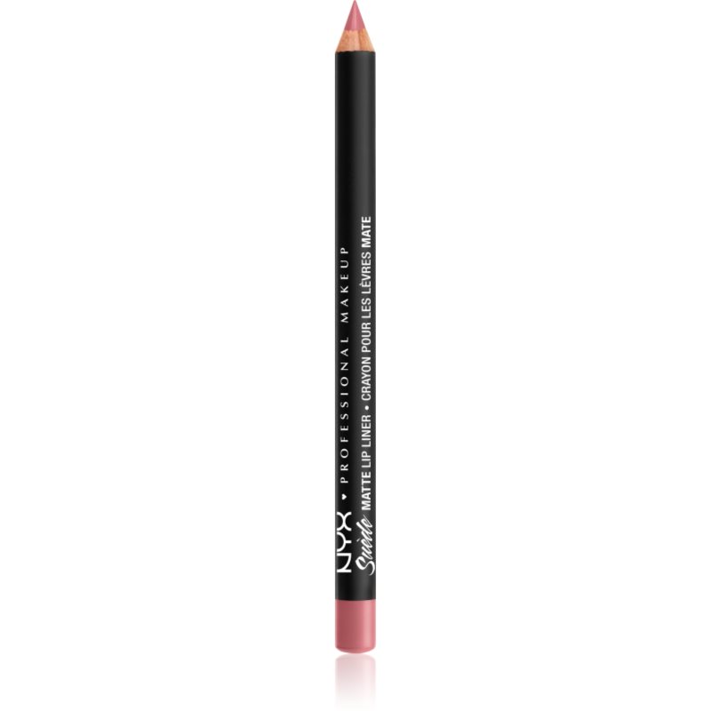 NYX Professional Makeup Suede Matte  Lip Liner Matt ajakceruza árnyalat 09 Tea & Cookies 1 g-Eredeti