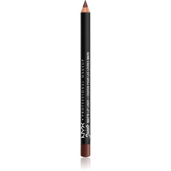 NYX Professional Makeup Suede Matte  Lip Liner Matt ajakceruza árnyalat 23 Club Hopper 1 g-Eredeti