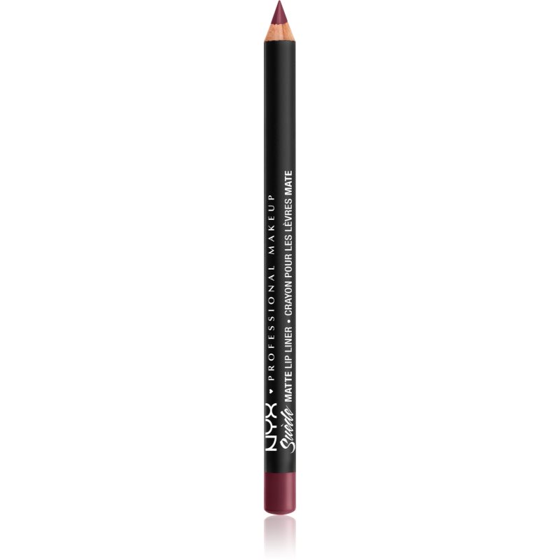 NYX Professional Makeup Suede Matte  Lip Liner Matt ajakceruza árnyalat 27 Copenhagen 1 g-Eredeti