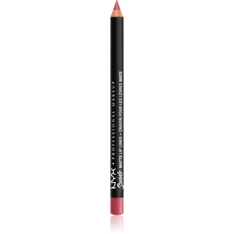NYX Professional Makeup Suede Matte  Lip Liner Matt ajakceruza árnyalat 29 Sao Paulo 1 g-Eredeti