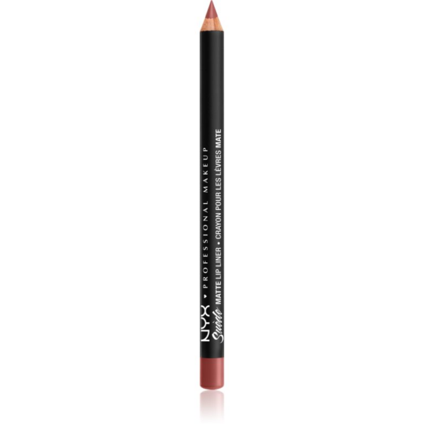 NYX Professional Makeup Suede Matte  Lip Liner Matt ajakceruza árnyalat 31 Cannes 1 g-Eredeti