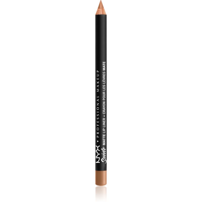 NYX Professional Makeup Suede Matte  Lip Liner Matt ajakceruza árnyalat 33 London 1 g-Eredeti