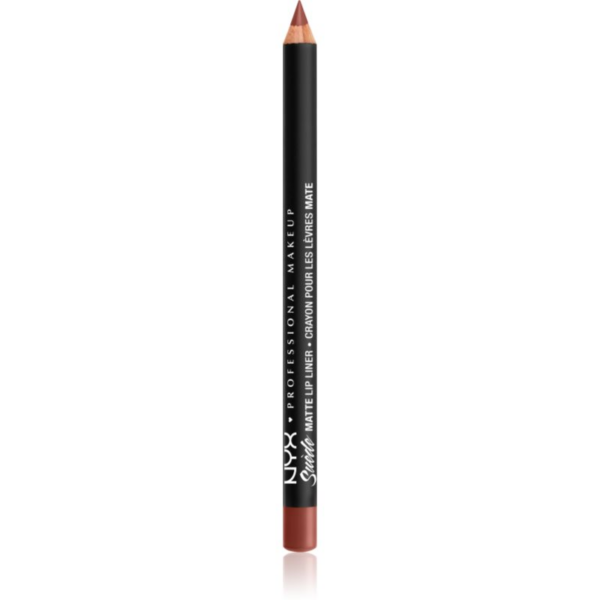 NYX Professional Makeup Suede Matte  Lip Liner Matt ajakceruza árnyalat 34 Alabama 1 g-Eredeti