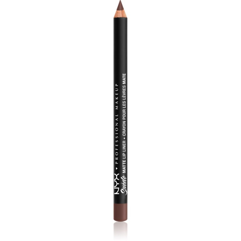 NYX Professional Makeup Suede Matte  Lip Liner Matt ajakceruza árnyalat 37 Los Angeles 2.0 1 g-Eredeti