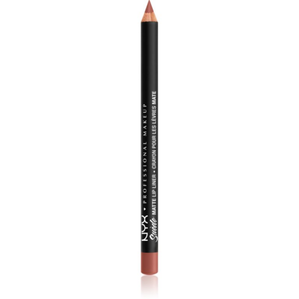 NYX Professional Makeup Suede Matte  Lip Liner Matt ajakceruza árnyalat 52 Free Spirit 1 g-Eredeti