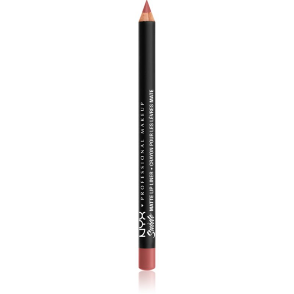 NYX Professional Makeup Suede Matte  Lip Liner Matt ajakceruza árnyalat 53 Brunch Me 1 g-Eredeti