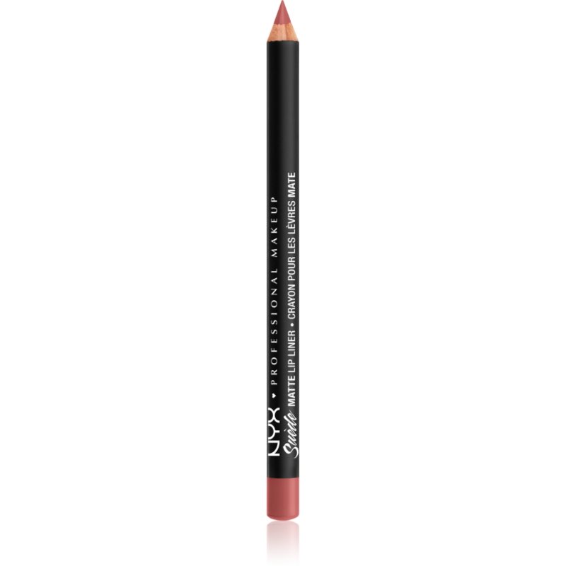 NYX Professional Makeup Suede Matte  Lip Liner Matt ajakceruza árnyalat 53 Brunch Me 1 g-Eredeti