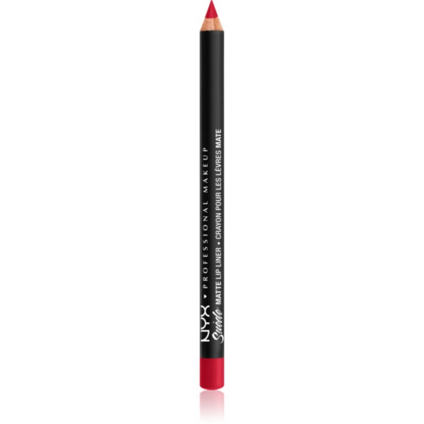NYX Professional Makeup Suede Matte  Lip Liner Matt ajakceruza árnyalat 57 Spicy 1 g-Eredeti