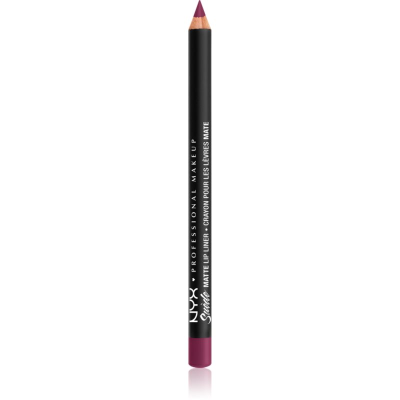 NYX Professional Makeup Suede Matte  Lip Liner Matt ajakceruza árnyalat 58 Girl