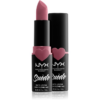 NYX Professional Makeup Suede Matte  Lipstick mattító rúzs árnyalat 28 Soft Spoken 3.5 g-Eredeti