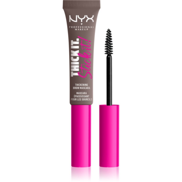 NYX Professional Makeup Thick it Stick It Brow Mascara szemöldök és szempillaspirál árnyalat 05 Ash Brown 7 ml-Ár