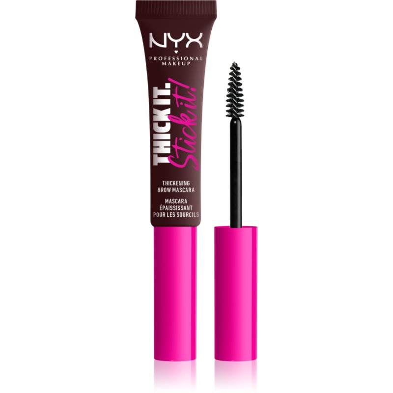 NYX Professional Makeup Thick it Stick It Brow Mascara szemöldök és szempillaspirál árnyalat 07 Espresso 7 ml-Ár