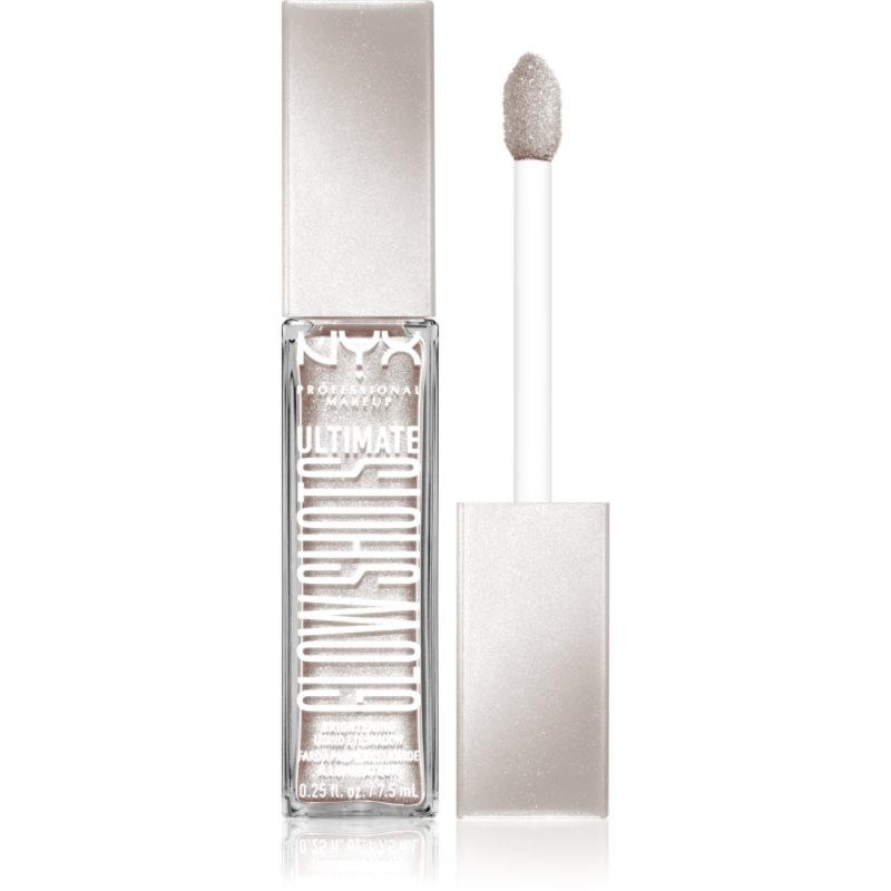 NYX Professional Makeup Ultimate Glow Shots Folyékony csillámos szemhéjfesték árnyalat 03 Come Thru Coconut 7
