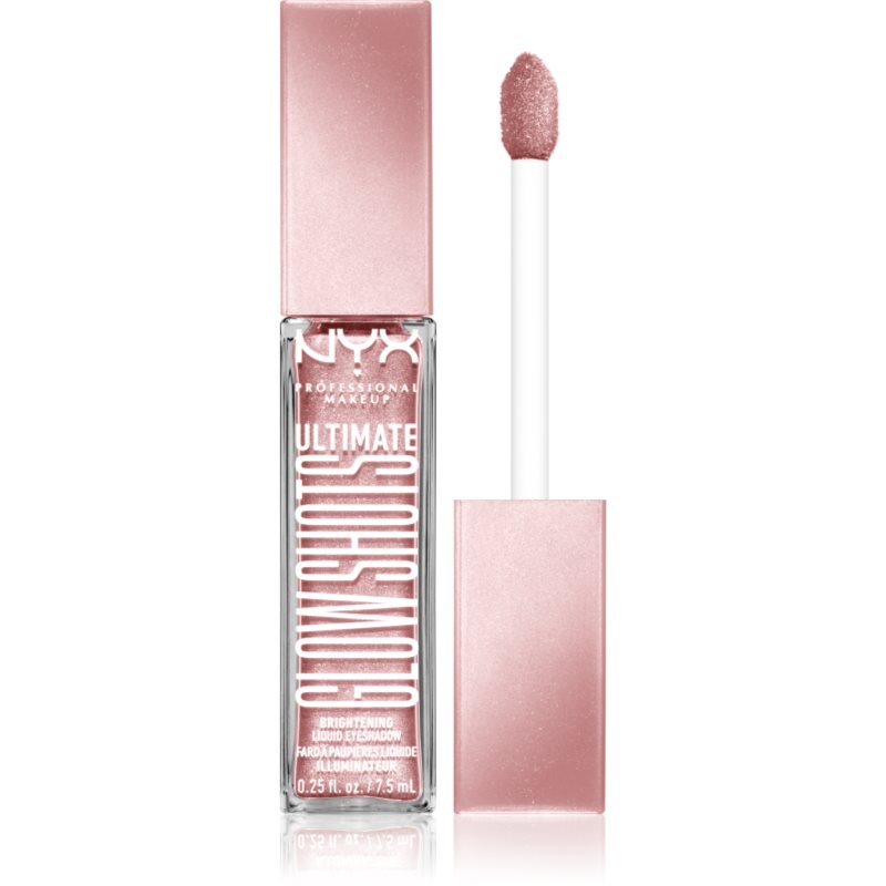 NYX Professional Makeup Ultimate Glow Shots Folyékony csillámos szemhéjfesték árnyalat 04 Grapefruit 7