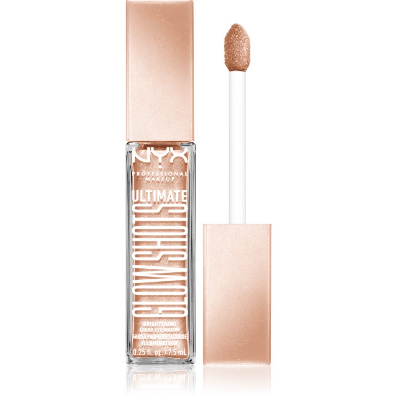 NYX Professional Makeup Ultimate Glow Shots Folyékony csillámos szemhéjfesték árnyalat 05 Highkey Lychee 7