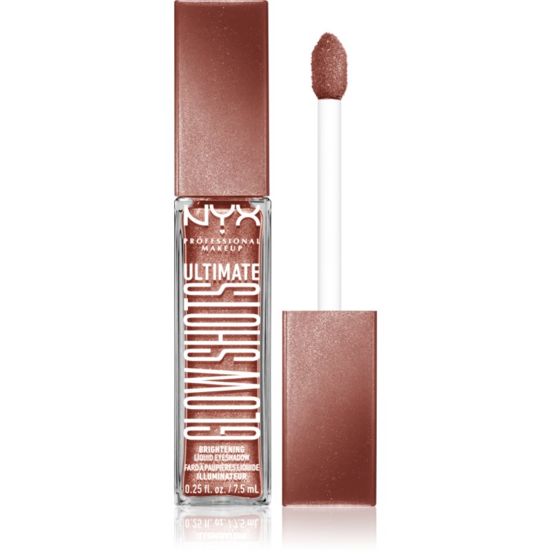 NYX Professional Makeup Ultimate Glow Shots Folyékony csillámos szemhéjfesték árnyalat 09 Mango Moment 7