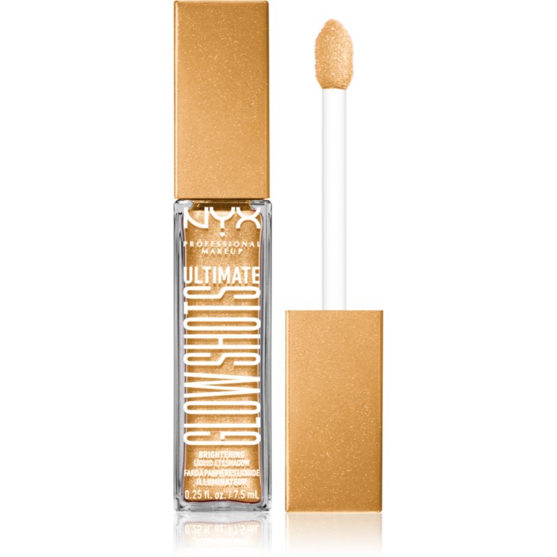 NYX Professional Makeup Ultimate Glow Shots Folyékony csillámos szemhéjfesték árnyalat 14 Glitzy Guava 7
