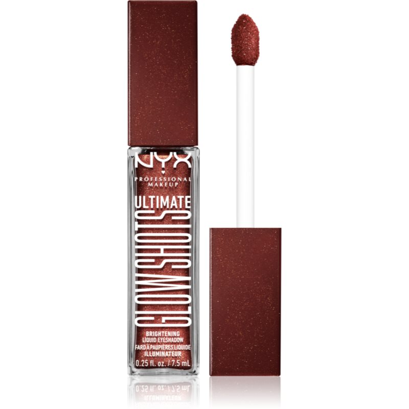 NYX Professional Makeup Ultimate Glow Shots Folyékony csillámos szemhéjfesték árnyalat 16 $ix Fig$ 7