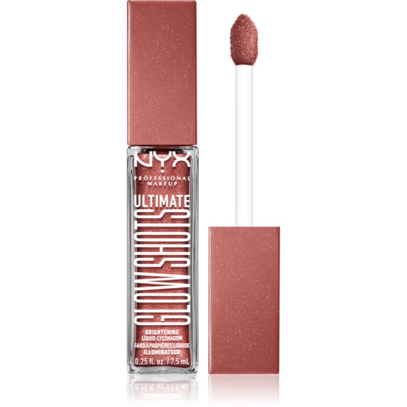 NYX Professional Makeup Ultimate Glow Shots Folyékony csillámos szemhéjfesték árnyalat 17 Po$H 7