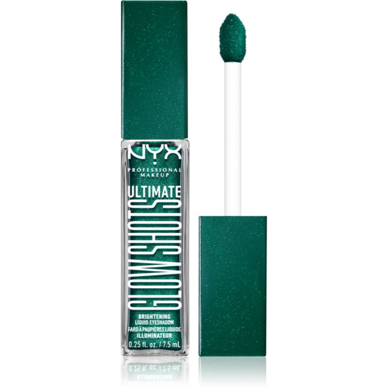 NYX Professional Makeup Ultimate Glow Shots Folyékony csillámos szemhéjfesték árnyalat 22 Watermelon Wealth 7