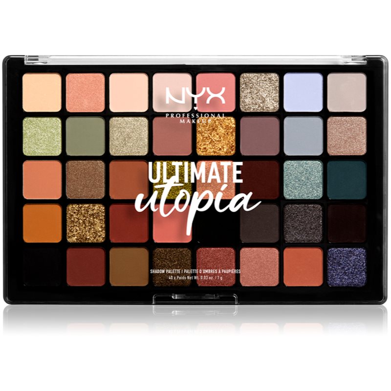 NYX Professional Makeup Ultimate Utopia szemhéjfesték paletta 40 x 1 g-Ár