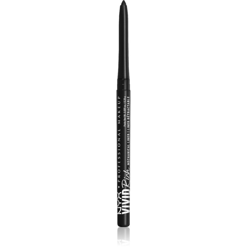 NYX Professional Makeup Vivid Rich szemceruza árnyalat 16 Always Onyx 0.28 g-Ár
