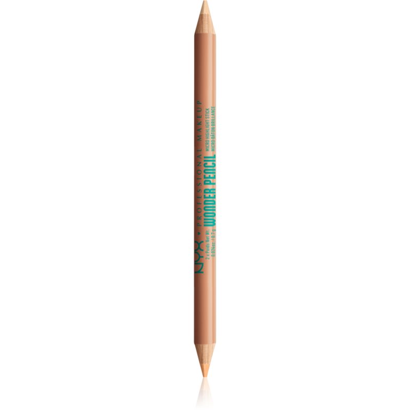 NYX Professional Makeup Wonder Pencil kétoldalas szemceruza árnyalat 02 Medium 2x0