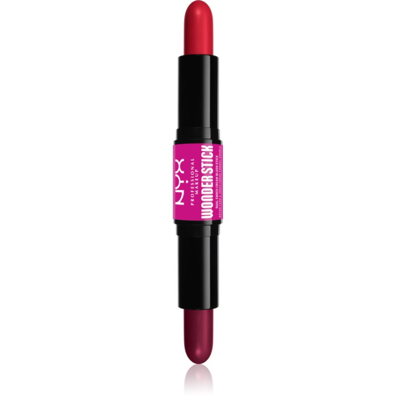 NYX Professional Makeup Wonder Stick Cream Blush dupla végű kontur ceruza árnyalat 05 Bright Amber and Fuchsia 2x4 g-Ár