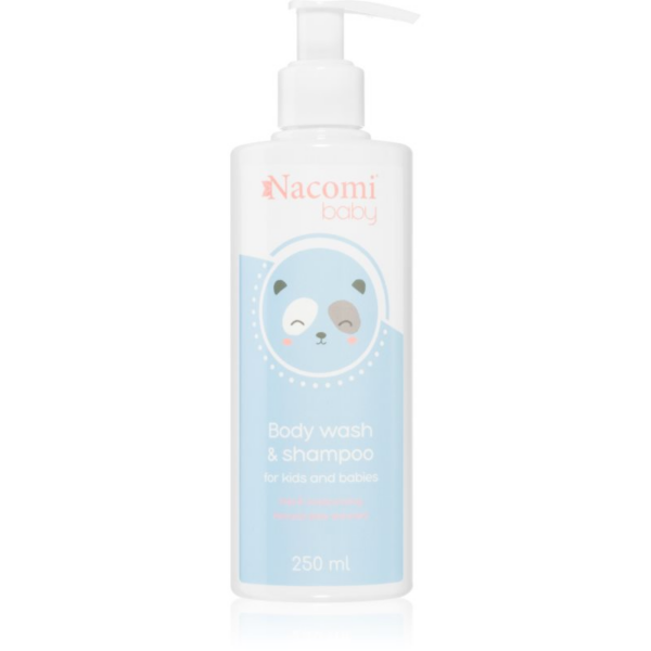 Nacomi Baby sampon és tusfürdő gyermekeknek születéstől kezdődően 249 ml-Ár