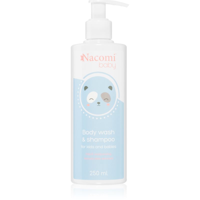 Nacomi Baby sampon és tusfürdő gyermekeknek születéstől kezdődően 249 ml-Ár