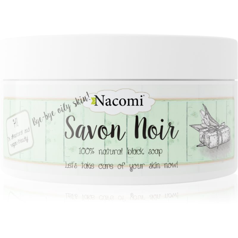 Nacomi Bye-Bye oily skin! fekete szappan arcra és testre 120 g-Ár