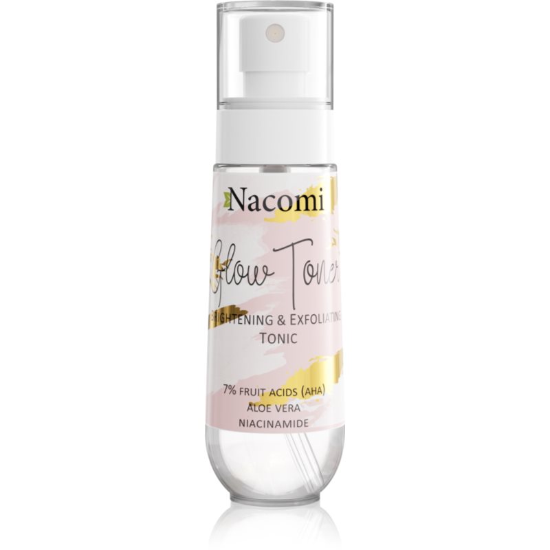 Nacomi Glow Toner élénkítő tonik A.H.A.-val (Alpha Hydroxy Acids) 80 ml-Ár