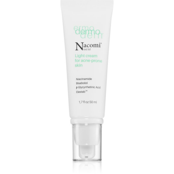 Nacomi Next Level Dermo faggyútermelés csökkentő és pattanás elleni gyengéd krém 50 ml-Ár