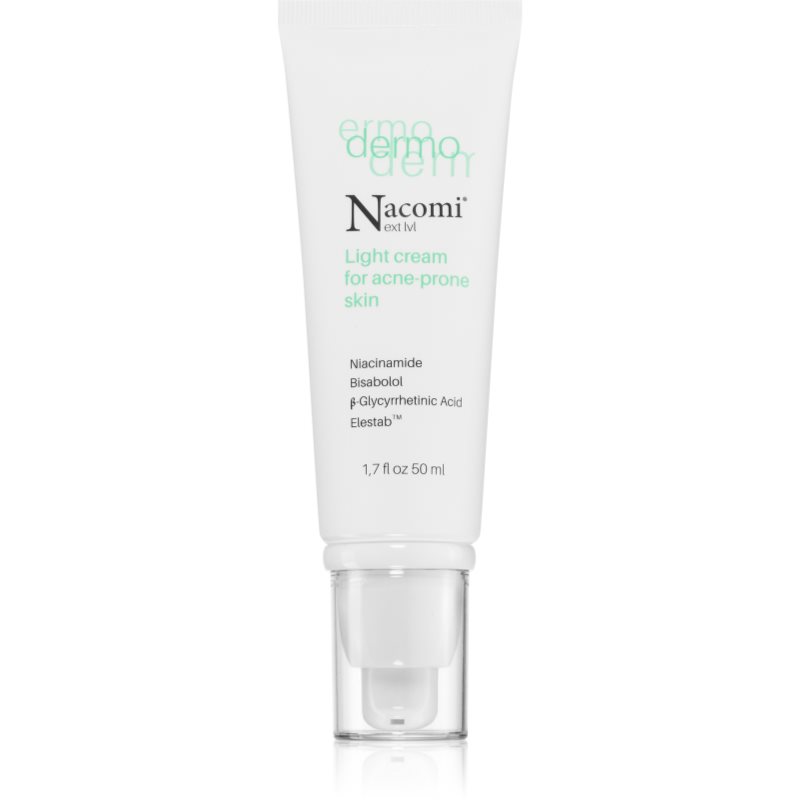 Nacomi Next Level Dermo faggyútermelés csökkentő és pattanás elleni gyengéd krém 50 ml-Ár