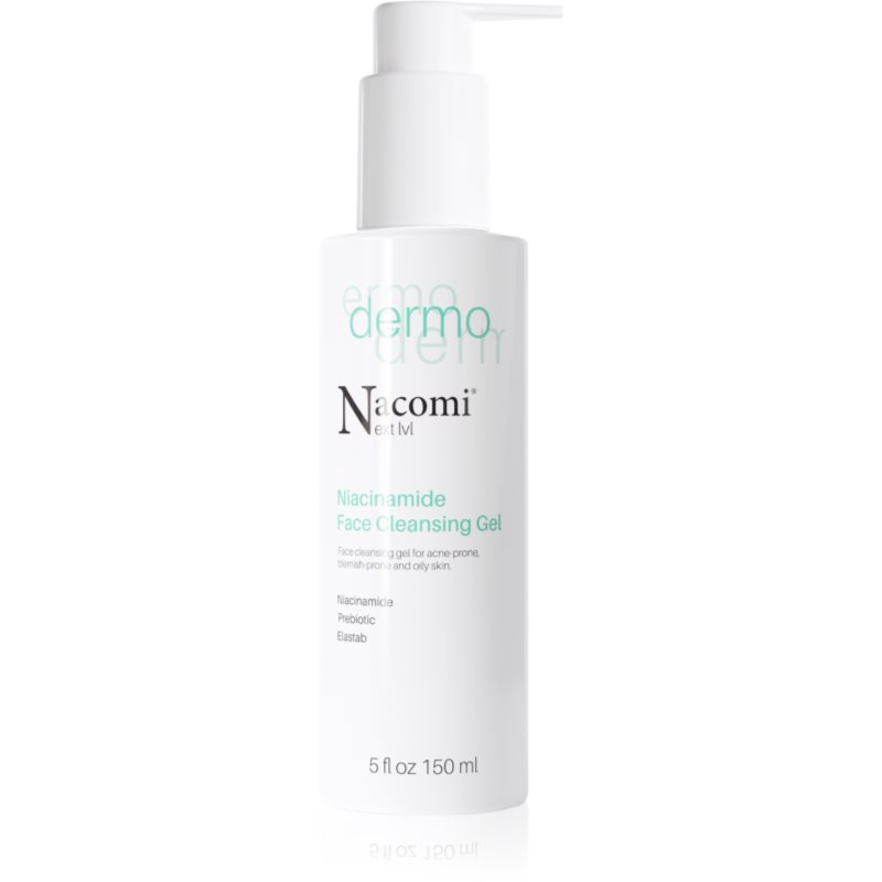 Nacomi Next Level Dermo tisztító gél az arcbőrre problémás és pattanásos bőrre 150 ml-Ár