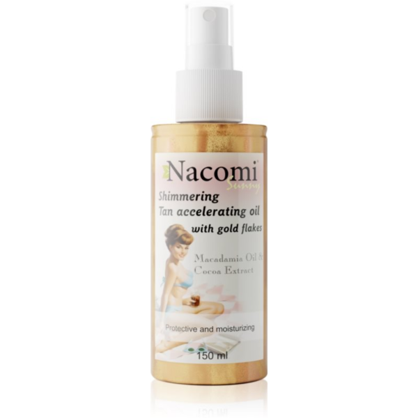 Nacomi Sunny hidratáló olaj barnulást gyorsító 150 ml-Ár