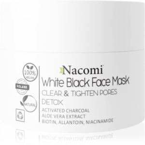Nacomi White & Black tisztító arcmaszk 50 ml-Ár