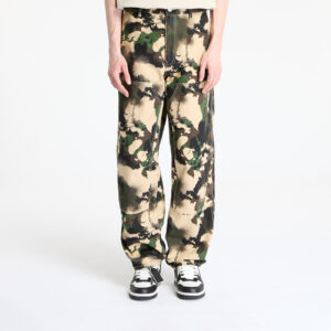 Nadrágok A BATHING APE Map Camo Relaxed Fit Work Pants UNISEX Green S-alacsony-ár