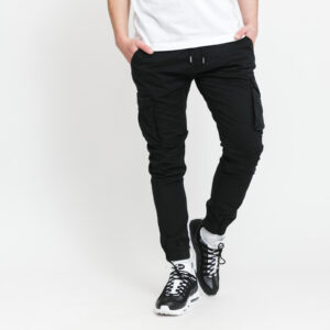 Nadrágok Alpha Industries Cotton Twill Jogger Black XL-alacsony-ár