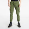 Nadrágok Alpha Industries Cotton Twill Jogger Dark Olive M-alacsony-ár