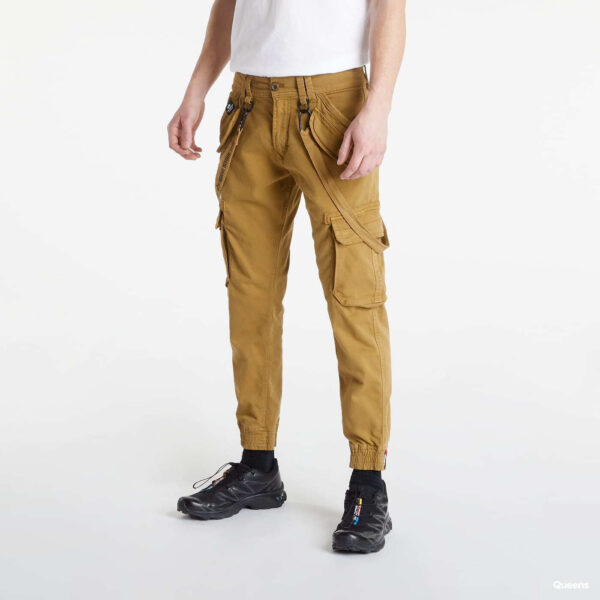 Nadrágok Alpha Industries Utility Pants Brown W33-alacsony-ár