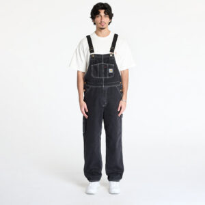 Nadrágok Carhartt WIP Bib Overall UNISEX Black Stone Washed 27-alacsony-ár